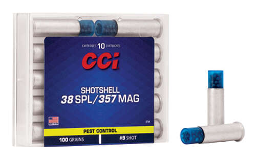 Ammunition CCI Ammunition Shotshell CCI 38/357 #9 SHOTSHELL 10/200